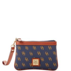 Dooney & Bourke Navy Gretta Medium Wristlet